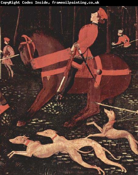 paolo uccello Portion of Paolo Uccello The Hunt